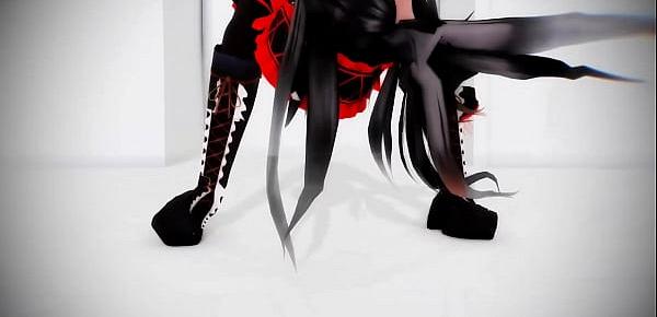  190331 [MMD]XXXDance Kurumi tokisaki KILLER B